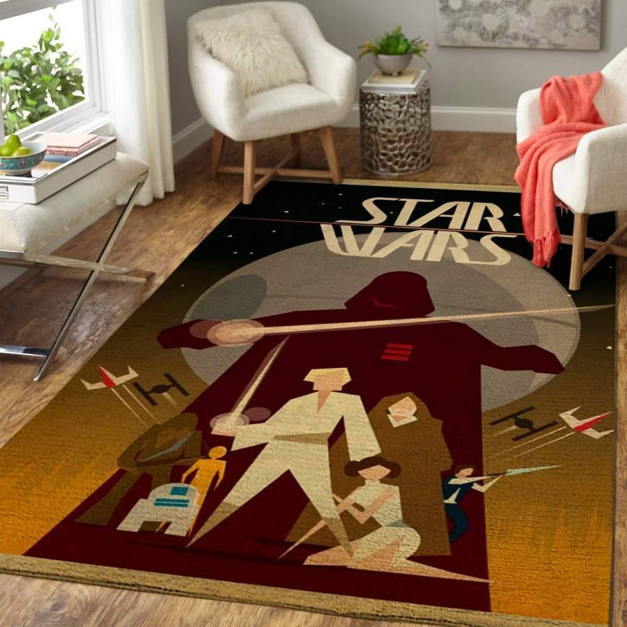 Star Wars Area Rug Living Room Rug Home Decor Music Ofd 1910123