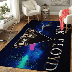 Pink Floyd Band On The Wall Art Area Rug Area Rug Living Room Carpet Rug Regtangle Carpet Floor Decor Home Decor