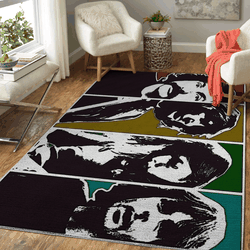 Pink Floyd Band Wall Art Area Rug Area Rug Living Room Carpet Rug Regtangle Carpet Floor Decor Home Decor