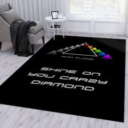 Pink Floyd Crazy Diamond Area Rug Living Room And Bed Room Rug Rug Regtangle Carpet Floor Decor Home Decor