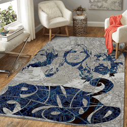Pink Floyd London Map For Fans Area Rug Area Rug Living Room Carpet Rug Regtangle Carpet Floor Decor Home Decor