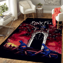 Pink Floyd Progressive Rock Band Abstract Art Area Rug Area Rug Living Room Carpet Rug Regtangle Carpet Floor Decor Home Decor