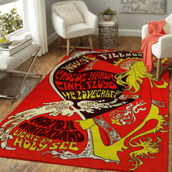 Pink Floyd Rock Band Painting Music Area Rug Area Rug Living Room Carpet Rug Regtangle Carpet Floor Decor Home Decor