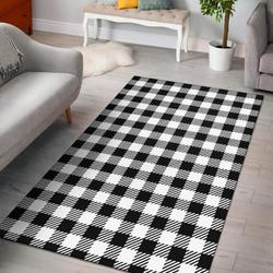 Pink Gray Cow Pattern Print Area Rug Living Room Rug Home Decor