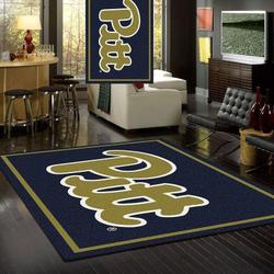 NCAA Pittsburgh Panthers Carpet Living Room Rug Regtangle Carpet V11115
