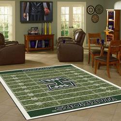 NCAA Hawaii Rainbow Warriors Area Rug Living Room Rug Home Decor 2002201 1