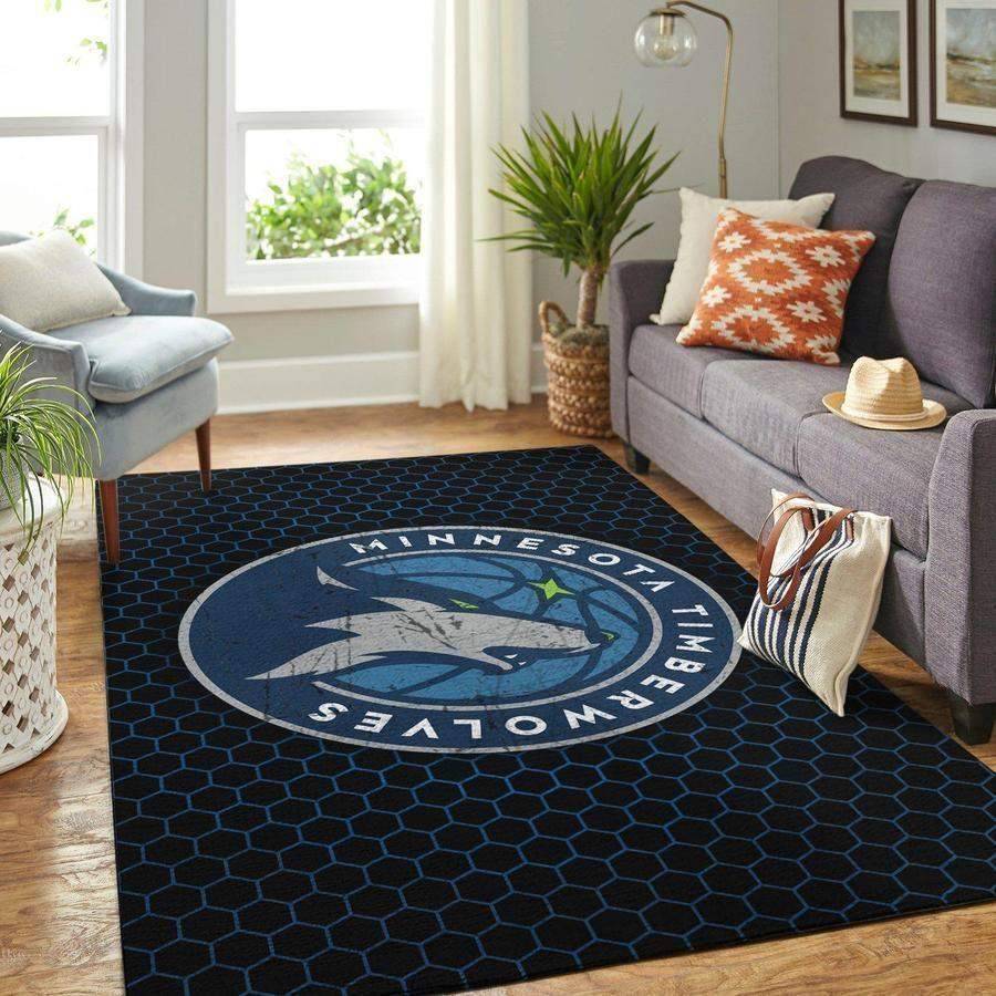 Minnesota Timberwolves Area Rug Living Room Home Decor NBA Carpet Rug 20030314