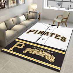 Pittsburgh Pirates Area Rug Living Room Rug Home Decor Mlb Baseball 10