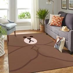 Brown Bear Line Area Rug Living Room Rug Home Decor Floor Decor Rcdd81F31553