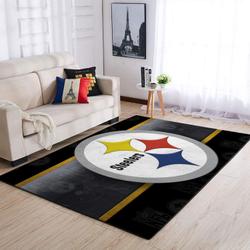 Pittsburgh Steelers Area Rug Nfl Football Rug Regtangle Carpet V1311