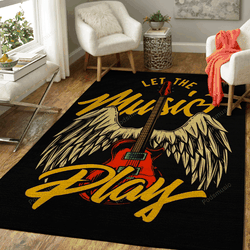 Play The Music Leisure Art For Fans Area Rug Living Room Carpet Rug Regtangle Carpet Floor Decor Home Decor