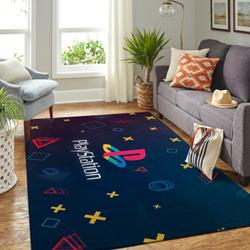 Playstation Area Rug Gaming Carpet Gamer Living Room Rugs Rug Regtangle Carpet Floor Decor Home Decor V3691