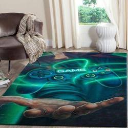 Playstation Area Rug Gaming Carpet Gamer Living Room Rugs Rug Regtangle Carpet Floor Decor Home Decor V3694