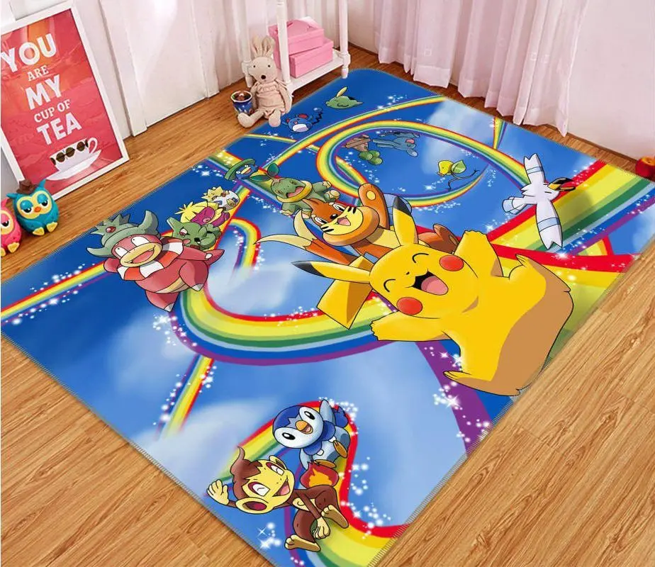 Pokemon Anime 18 Area Rug Living Room And Bed Room Rug Rug Regtangle Carpet Floor Decor Home Decor