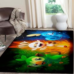 Pokemon Area Rug Living Room Rug Home Decor Gaming Floor Decor 19112214