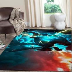 Pokemon Area Rug Living Room Rug Home Decor Gaming Floor Decor 1911227