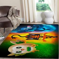 Pokemon Area Rug Living Room Rug Home Decor Gaming Floor Decor Rb7A8E7E5642