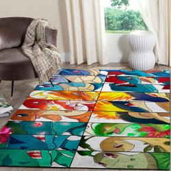 Pokemon Area Rug Living Room Rug Home Decor Nintendo Video Game Gfd 1911228