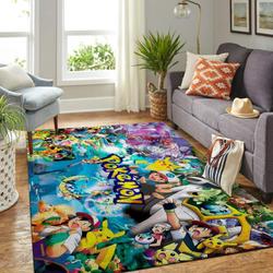 Pokemon Area Rug Living Room Rug Home Decor Nintendo Video Game Gfd 191223
