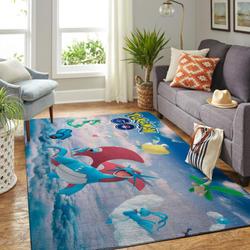 Pokemon Area Rug Living Room Rug Home Decor Nintendo Video Game Gfd 1912237