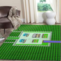 Pokemon Area Rug Nintendo Video Game Carpet Gamer Living Room Rugs Rug Regtangle Carpet Floor Decor Home Decor V375