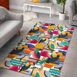 Toco Toucan Bird Pattern Carpet Rug Living Room Rug Home Decor Floor