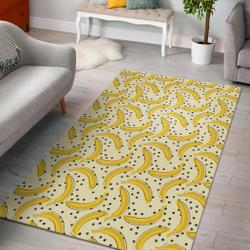 Banana Fruit Patterns Rug Living Room Rug Home Decor Mat All Over Print