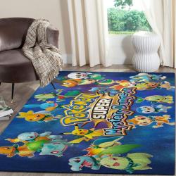 Pokemon Super Mystery Dungeon Anime Fn080201 Movies Area Rug Rug Regtangle Carpet Floor Decor Home Decor