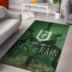 Operation Skull Rain Game Rug Living Room Rug Home Decor Floor Decor