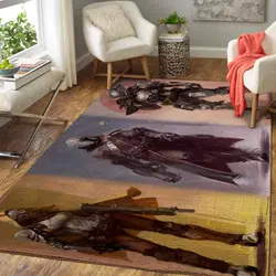 Cavalry Wars Carpet Area Rug Living Room Rug Home Decor Home Decor Bedroom Living Room
