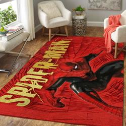 Spider Man Movie Marvel Character Area Rug Living Room Rug Home Decor