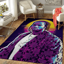Pop Smoke Music Art For Fans Area Rug Living Room Carpet Rug Regtangle Carpet Floor Decor Home Decor V11290