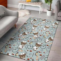 Porsche Logo Ver7 Area Rug Bedroom Rug Home Decor Floor Decor