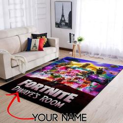 Customized Name Fortnite Home Decor Carpet Rug Living Room 200327