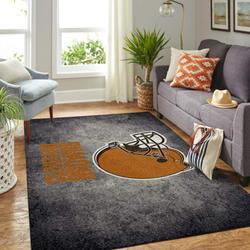 Cleverland Browns NFL Football Team Logo Area Rug Living Room Rug Home Decor 2003271