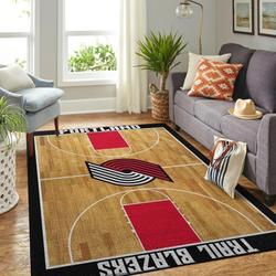 Portland Trail Blazers Nba Carpet Living Room Rugs Rug Regtangle Carpet V6614