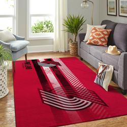 Portland Trailblazers Nba Area Rugs Living Room Carpet Team Logo Sports Rug Regtangle Carpet Floor Decor Home Decor