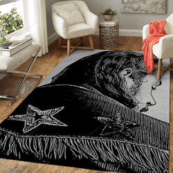 Post Malone Iii Music Painting Art For Fans Area Rug Living Room Carpet Rug Regtangle Carpet Floor Decor Home Decor