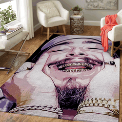 Post Malone Music Painting Art For Fans Area Rug Living Room Carpet Rug Regtangle Carpet Floor Decor Home Decor