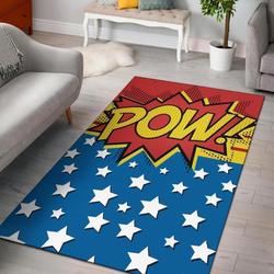 Pow Comics Cartoon Area Rugs Bedroom Living Room Carpet Home Rug Regtangle Carpet Floor Decor Home Decor