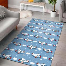 Print Airplane Pattern Dhcdhc Ld2410 Rug Living Room Rug Home Decor