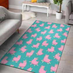Print Pattern Violin Area Rug Living Room Rug Home Decor