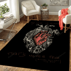 Prisoner Heart Music Art For Fans Area Rug Living Room Carpet Rug Regtangle Carpet Floor Decor Home Decor