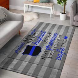 Protect And Serve To The Highest Degree Area Rug Living Room Rug Home Decor Carpet Ktsr