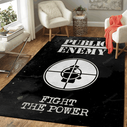 Public Enemy Hip Hop Music Art For Fans Area Rug Living Room Carpet Rug Regtangle Carpet Floor Decor Home Decor