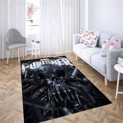Punisher Area Rug Living Room Rug Home Decor Movie Floor Decor 3010192