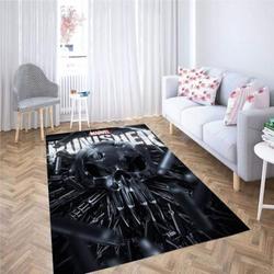 Punisher Area Rug Living Room Rug Home Decor Movie Home Decor