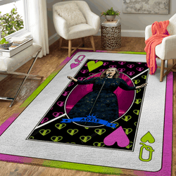 Queen Adele Queens Of Music Art For Fans Area Rug Living Room Carpet Rug Regtangle Carpet Floor Decor Home Decor
