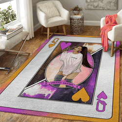 Queen Ariana Grande Queens Of Music Art For Fans Area Rug Living Room Carpet Rug Regtangle Carpet Floor Decor Home Decor