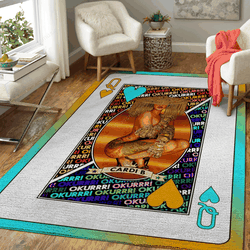 Queen Cardi B Queens Of Music Art For Fans Area Rug Living Room Carpet Rug Regtangle Carpet Floor Decor Home Decor